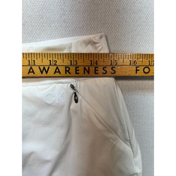 Calvin Klein Performance Women's Golf Skort Stretch Size S White Pockets Tennis - Picture 8 of 10